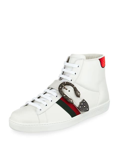 gucci ace high top sneakers.